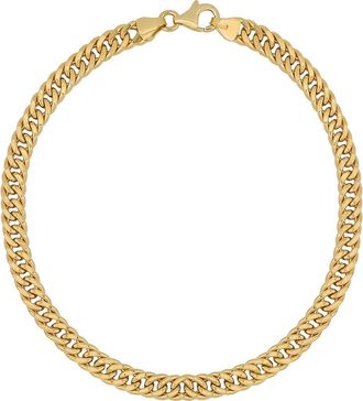 Bony Levy 14K Gold Curb Chain Bracelet in 14K Yellow Gold at Nordstrom, Size 8.5