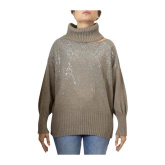 Brand Unique Dames, Truien, Bruin, Maat: S