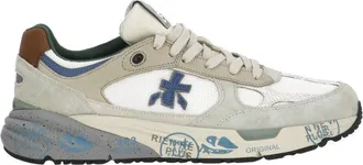 Premiata Beige Mase25 Ivory Inserts Sneakers