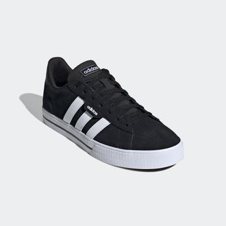 adidas Sneaker ADIDAS SPORTSWEAR DAILY 3.0, Herren, Gr. 40, schwarz-weiss (core schwarz, cloud wei&szlig;, core schwarz), Leder, Synthetik, Schuhe Sneaker