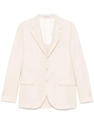 Brunello Cucinelli Blazer Principe di Galles - Rosa