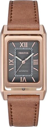 Heritor Esteban Automatic Black Dial Mens Watch HERHS4205