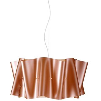 Linea Zero Suspensi&oacute;n Cobre En Metal Cromado Cm. 50x27h