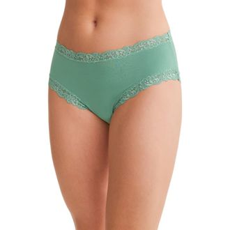 Fleur't Iconic High Waist Boyshorts in Agave Green at Nordstrom, Size X-Small