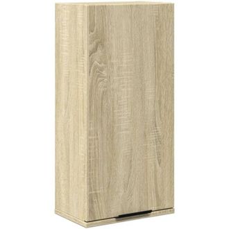 vidaXL Armario De Ba&ntilde;o De Pared Color Roble Sonoma 32x20x67 Cm Vidaxl