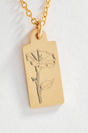 Set & Stones Tawney Birth Flower Necklace