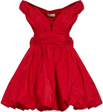 Blumarine Abito Drappeggiato - - Dresses - Donna - Rosso - XS