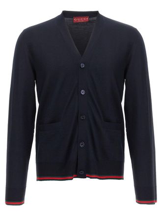 Gucci Web Ribbon Cardigan