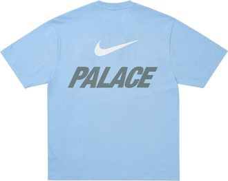 Nike x Palace Font Swoosh T-Shirt Sky Blue P28NTS004