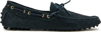 Tom Ford suede loafers - men - Calf Suede/Brass/Rubber/Calf Leather - 42 - Blue