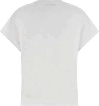 Balmain Club 45 Graphic Print T-shirt - White