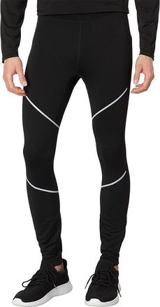 Smartwool Active Fleece Tights Mens Clothing Black 1 : LG, Elastane/Polyester/Tencel