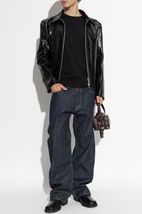 Our Legacy Straight-leg Jeans, Mens, Navy Blue