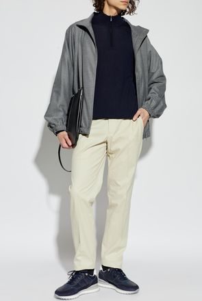 Brioni Pienza Trousers, Mens, Cream