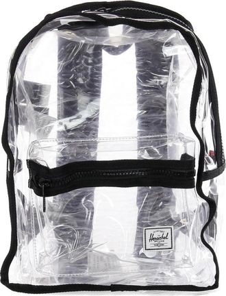 Herschel Tassen, Heren, Veelkleurig, ONE Size, Polyester, Klassieke Zwarte Rugzak Transparante Stijl