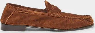 Tom Ford Men & apos;s Ripley Suede Twist-Strap Loafers