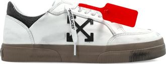 Off-white Arrow-motif Leather Sneakers