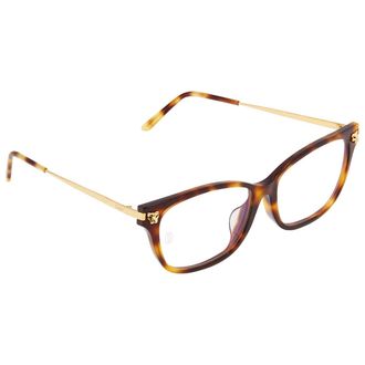 Cartier Demo Cat Eye Ladies Eyeglasses CT0027OA 003 54