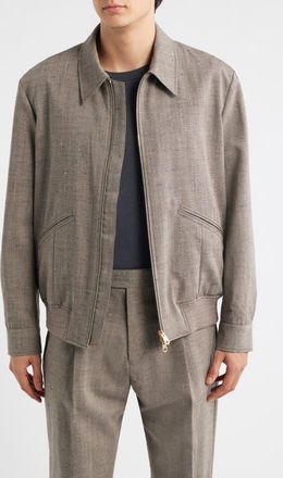 Paul Smith Regular Fit Wool Blend Jacket in Beige at Nordstrom, Size Xx-Large