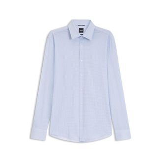 BOSS Slim-fit business shirt in stretch jersey