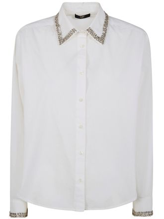 Seventy Popeline Embroidered Stones Shirt