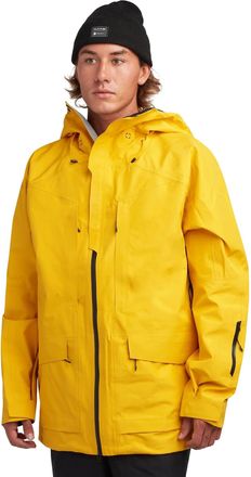 Dakine Mens Stoker Gore-tex 3l Jacket - Waterproof Breathable Recycled Snow Jacket With Recco Technology, Pfas-free, Yellow, XXL
