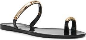 Dolce Vita Ivonna Toe Loop Sandal in Black at Nordstrom Rack, Size 10