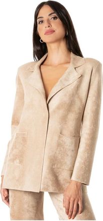 D.exterior Giacca lunga in velluto - - Jackets - Donna - Marrone - L