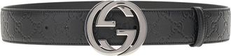 Gucci Gucci Signature leather belt Man 85