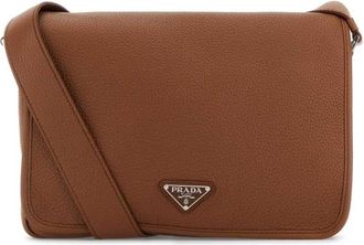 Prada Caramel Leather Crossbody Bag