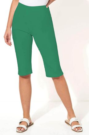 Roman Stretch Knee Length Shorts