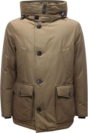Woolrich Arctische Anorakjas in Groen - Heren - Winterjassen - Groen - S - Katoen - Jassen