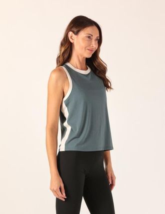 Glyder Minimalist Muscle Tank in Slate/oatmilk at Nordstrom, Size X-Small