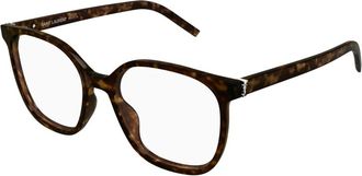Saint Laurent SL M155 Optisch Montuur - Dames - Brillen - Bruin - 55 MM - Accessoires