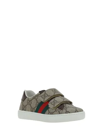 Gucci GG Supreme Jacquard Sneaker - Beige