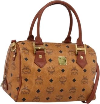 MCM Pre-owned Boston Bag - - Pre-owned - Donna - Marrone - ONE SIZE