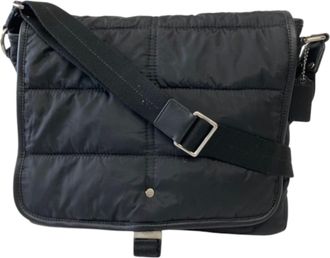 Coach Black Nylon Shoulder Bag (Pre-Owned)