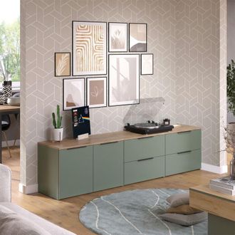 Vicco Conjunto De Sal&oacute;n Wido, Verde, 3 Partes, Vicco