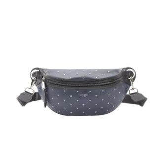 Jimmy Choo London Pre-owned Belt Bags, male, Blue, Size: ONE SIZE Pre-owned York leather waist bag
