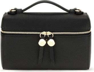 Tory Burch Womens Top Handle Bag Romy Slim Black Calf Leather Shoulder
