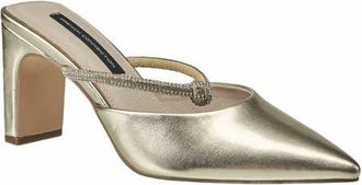 French Connection Fichi Front Knot Heel in Gold at Nordstrom, Size 6