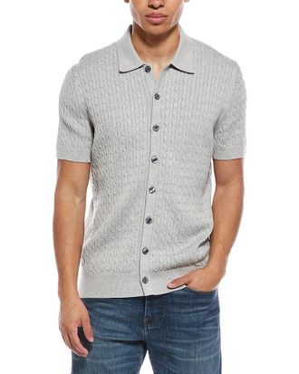 Brooks Brothers Mini Spencer Cable Cardigan