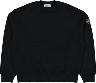 Stone Island Felpa con applicazione Compass - Nero