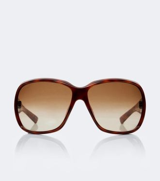 Gucci Occhiali da sole squadrati Gucci Script