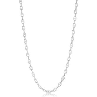 Lafonn Lucy Medium Chain Necklace in Silver at Nordstrom, Size 24