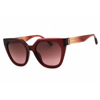 Chopard Ladies Transparent Cat Eye Sunglasses SCH377M