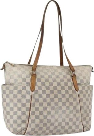 Louis Vuitton Pre-owned Tote Bags, female, White, Size: ONE SIZE Pre-owned Vintage Tote Bag
