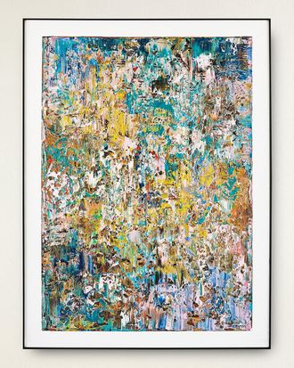 John-Richard Drenched in Color Original Painting by LM Zhou