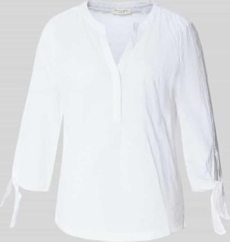 Christian Berg Regular Fit Bluse mit Tunika-Ausschnitt in Weiss, Gr&ouml;&szlig;e 34