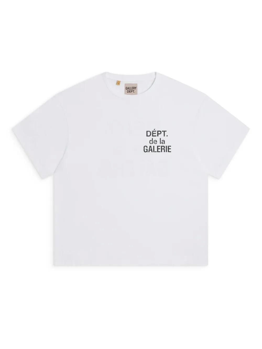 DEPT.☆関税込☆ATK GALLERY ロゴプリント ホワイト 半袖Tシャツ
